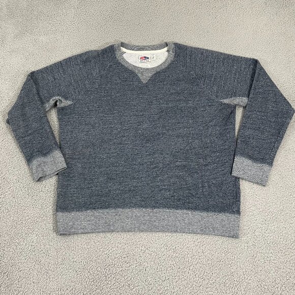 Grayers Athletics Sweatshirt Men XL Blue Pullover Pocket Crewneck - Picture 2 of 7